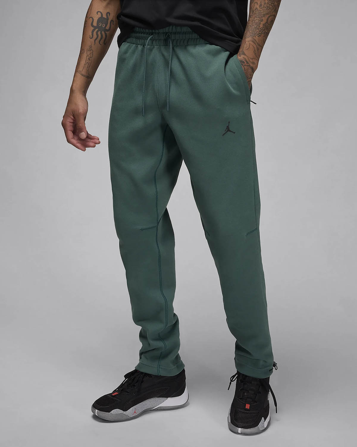 Jordan Sport Hoop Fleece Pants Oxidized Green