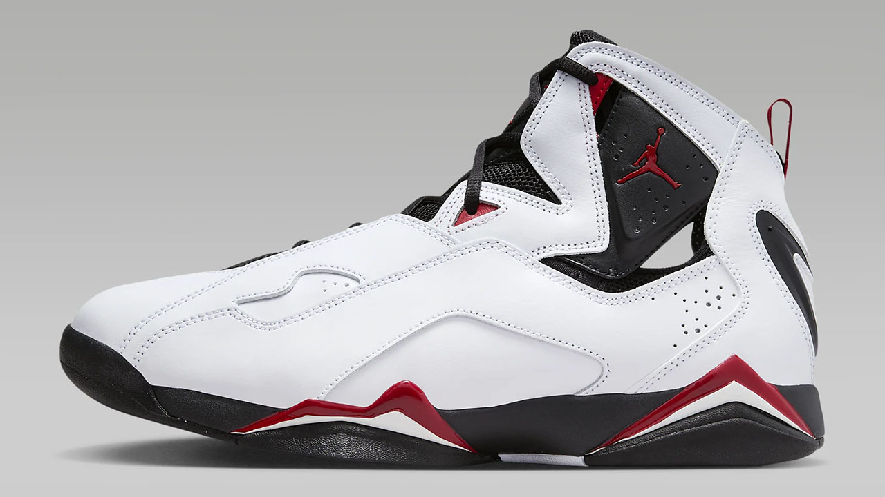Jordan True Flight White Black Varsity Red Sneaker Release Date