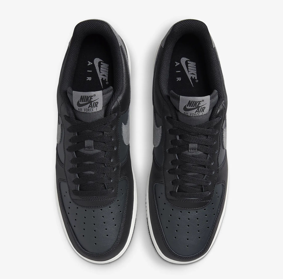 Nike Air Force 1 Low Black Dark Smoke Grey 4