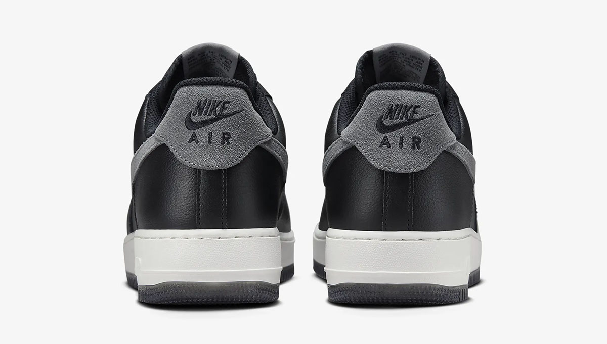 Nike Air Force 1 Low Black Dark Smoke Grey 5