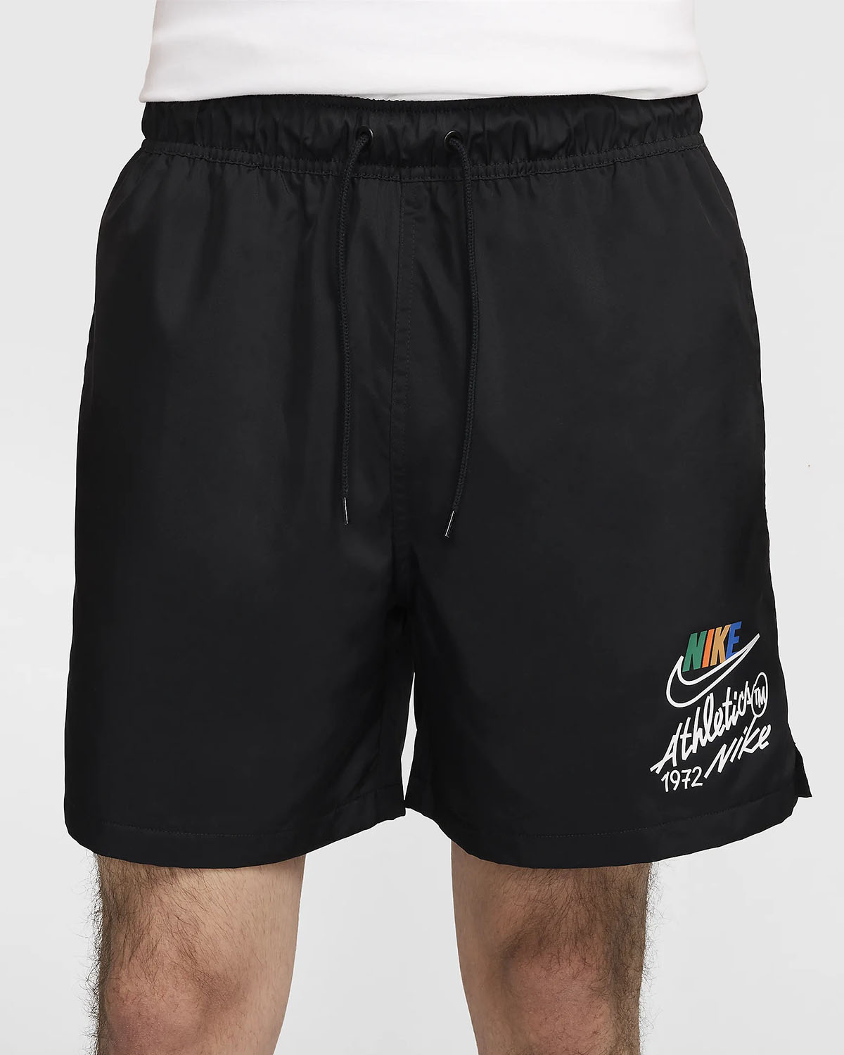 Nike Club Fleece Shorts Black White Multicolor