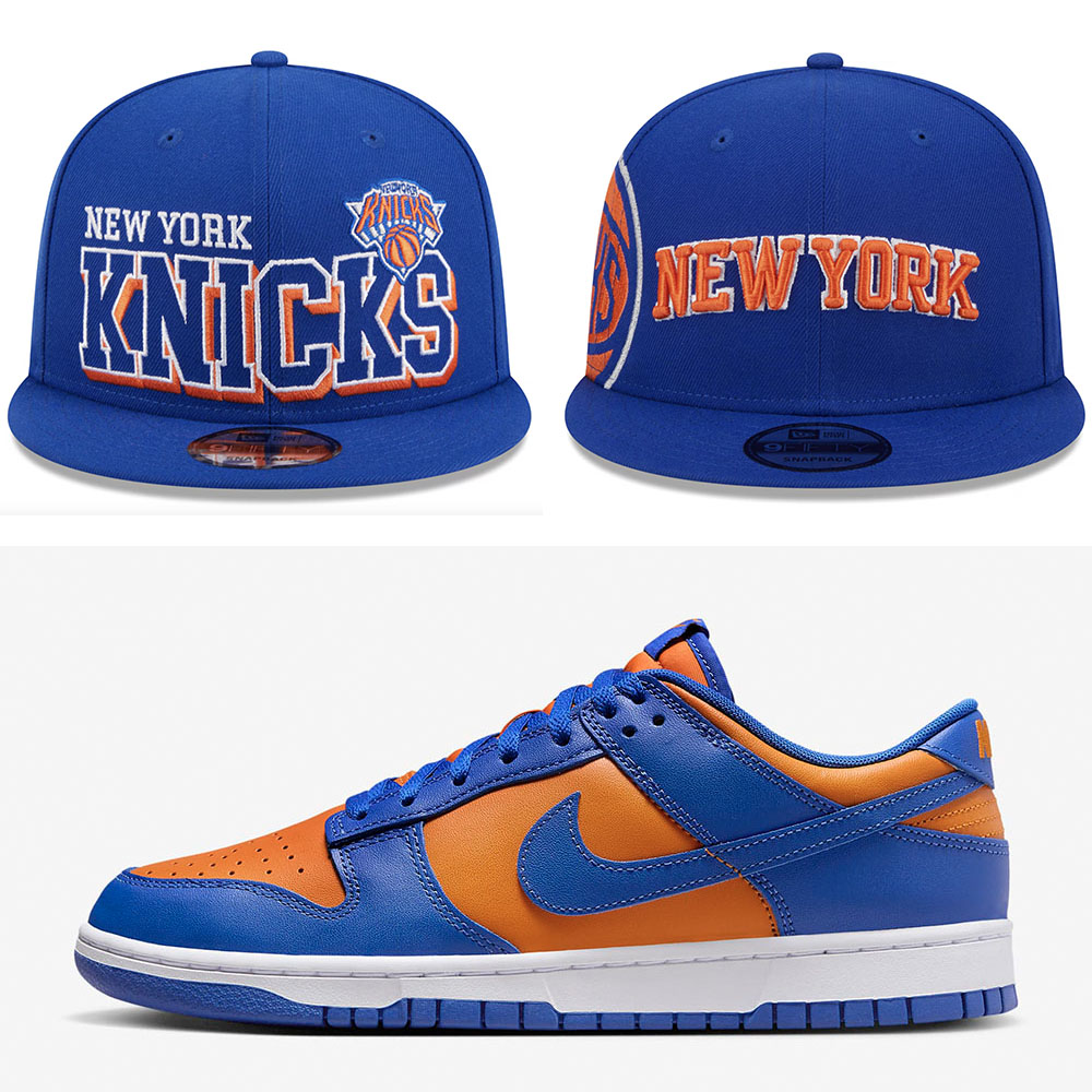 Nike Dunk Low Knicks Hats