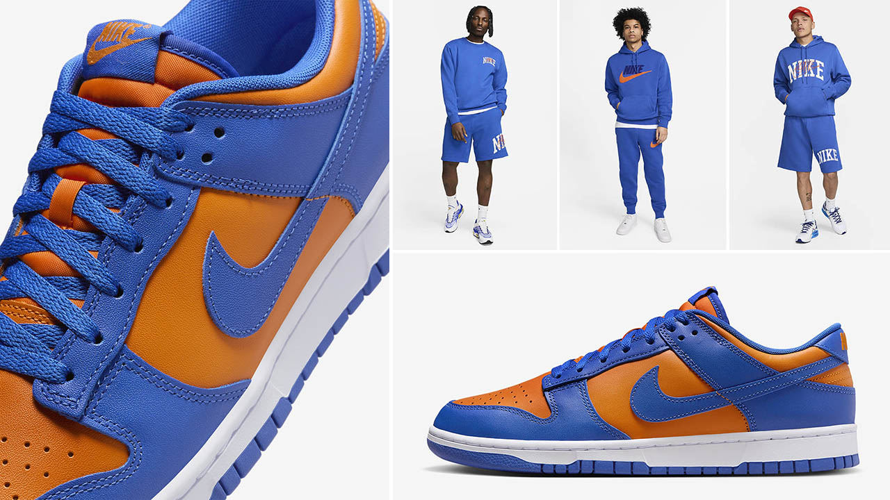 Nike Dunk Low Knicks Shirts Hats Clothing Outfits