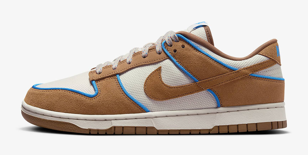 Nike Dunk Low Premium Light Orewood Brown Photo Blue Light British Tan Shoes 2