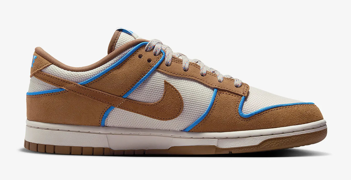 Nike Dunk Low Premium Light Orewood Brown Photo Blue Light British Tan Shoes 3