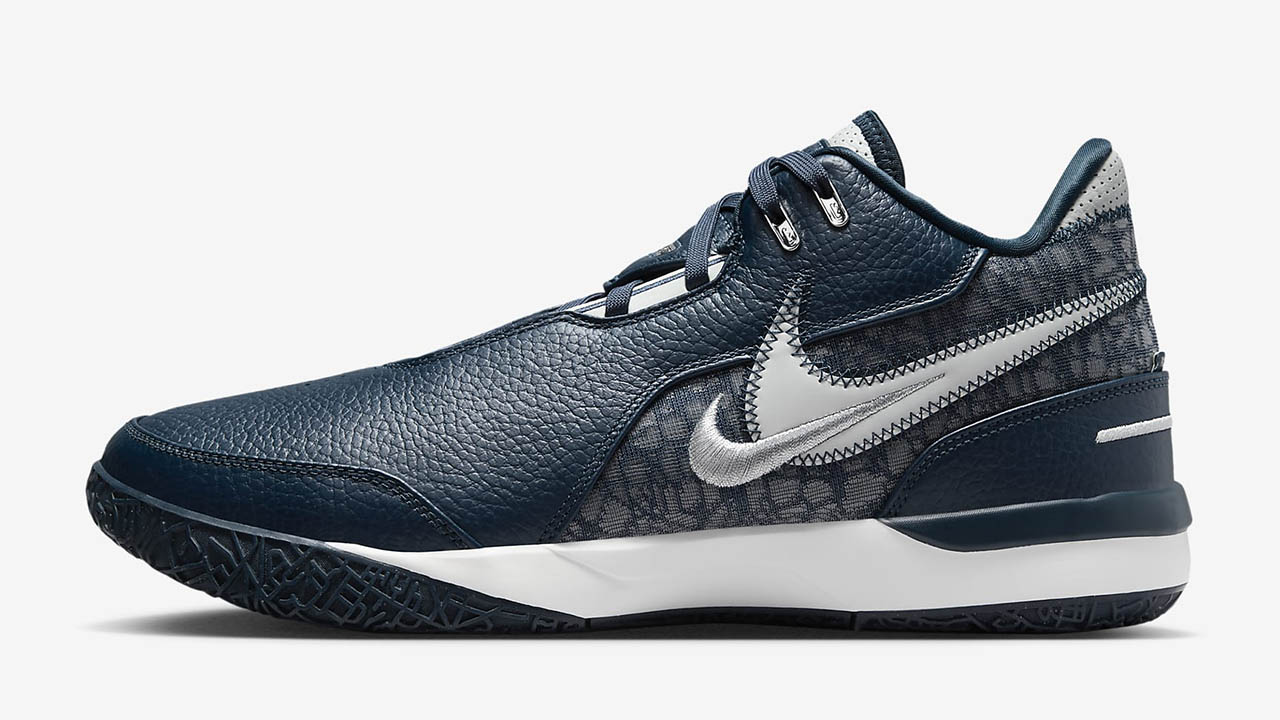 Nike Lebron NXXT Gen AMPD Armory Navy Metallic Silver Release Date