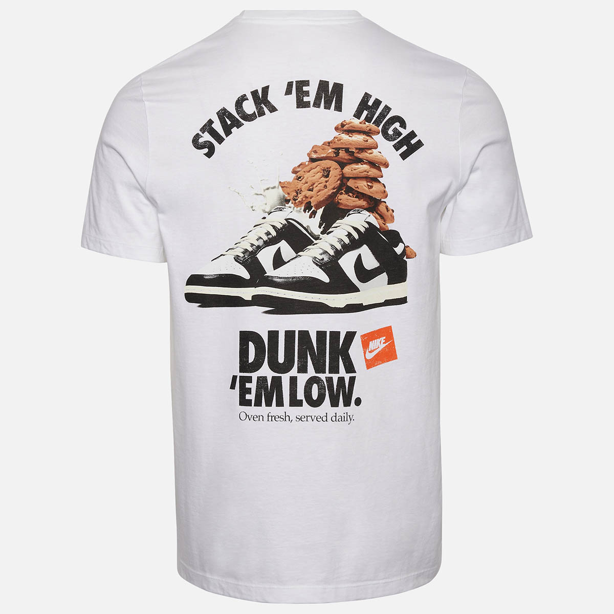 Nike Panda Dunk torch T Shirt White 2