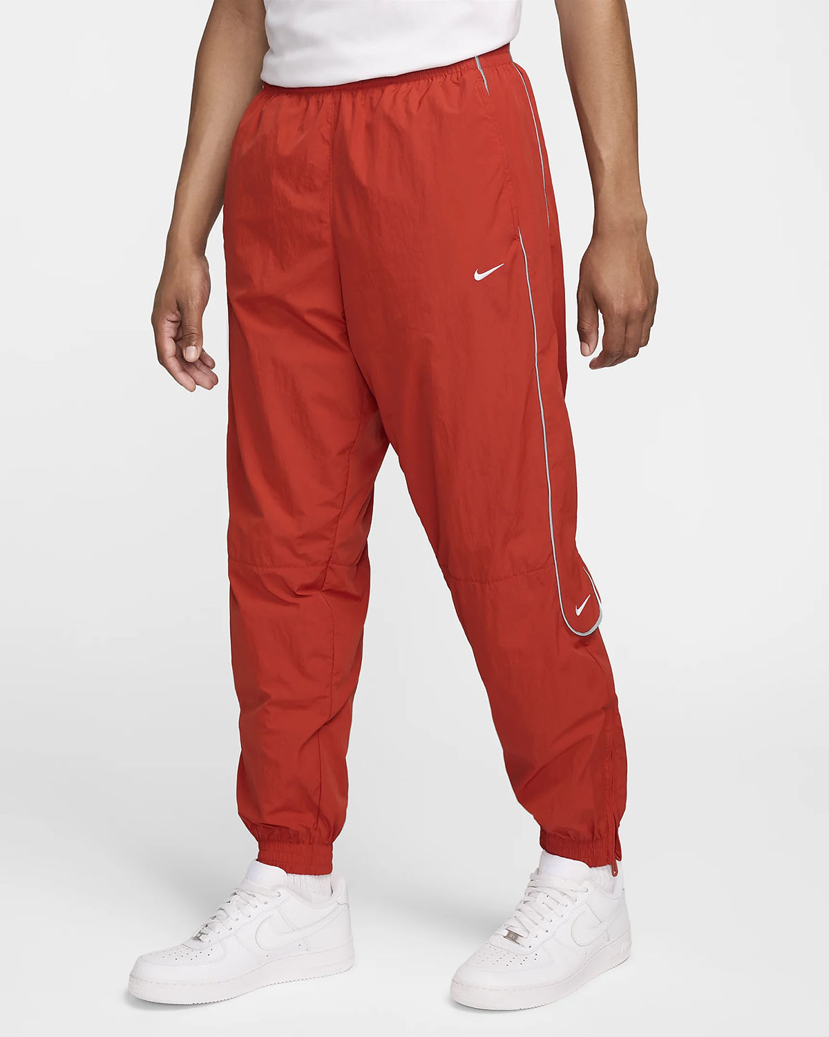 Nike Solo Swoosh Track Pants Dragon Red