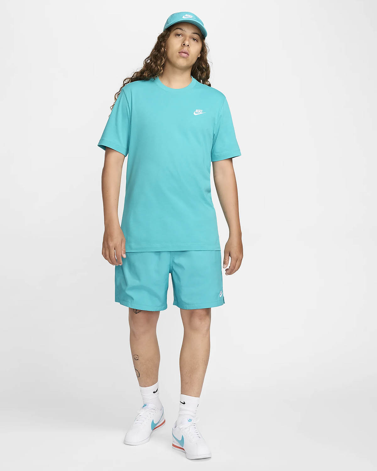 Nike Sportswear Club T Shirt Dusty Cactus Sneaker Outfit