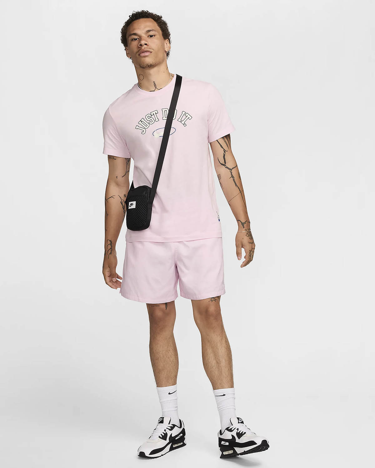 Nike Sportswear JDI T Shirt Pink Foam
