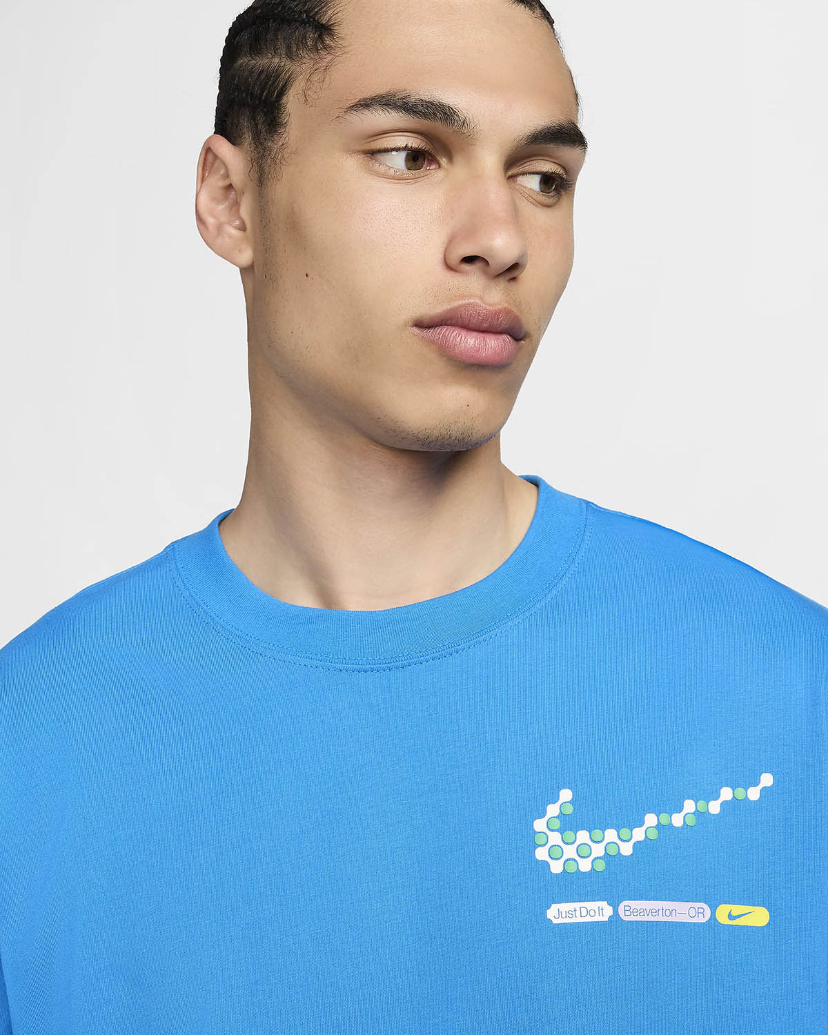 Nike Sportswear Light Photo Blue T Shirt 3