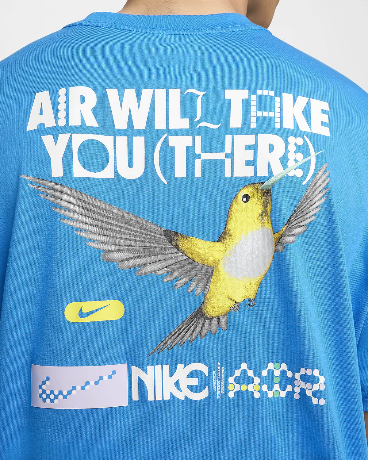 Nike Sportswear Light Photo Blue T Shirt 4