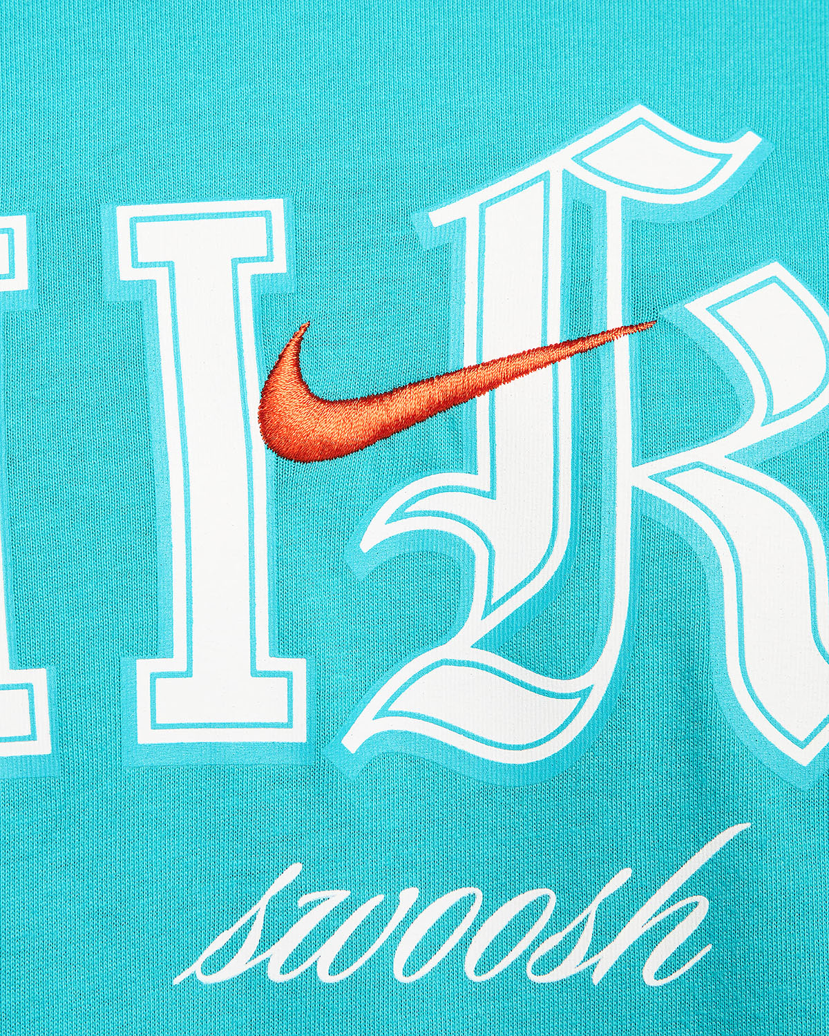 Nike Sportswear Swoosh T Shirt Dusty Cactus White Orange 3