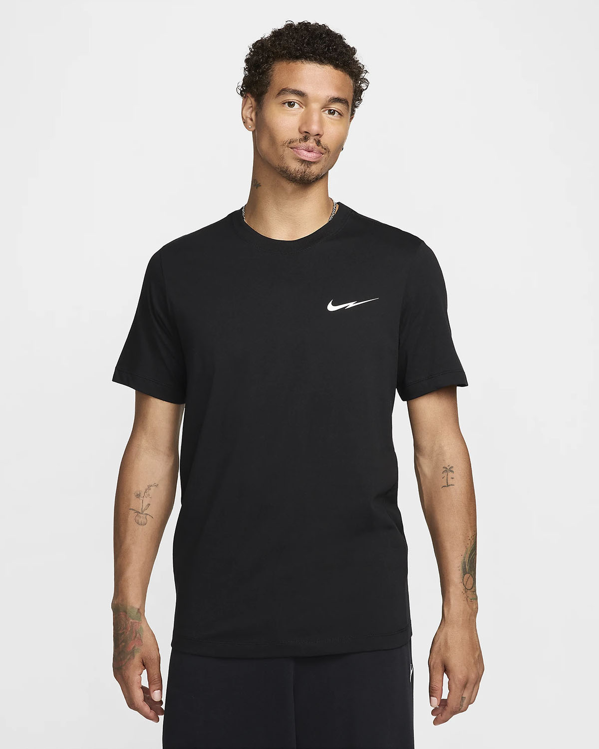 Nike Sportswear T Shirt Black White 1