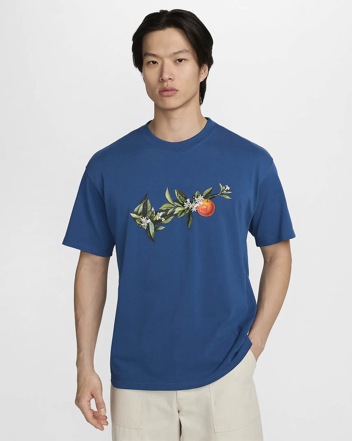 Nike Sportswear Tropical T Shirt Court Blue 1