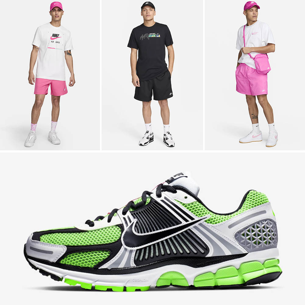 Nike Zoom Vomero 5 Electric Green Outfits