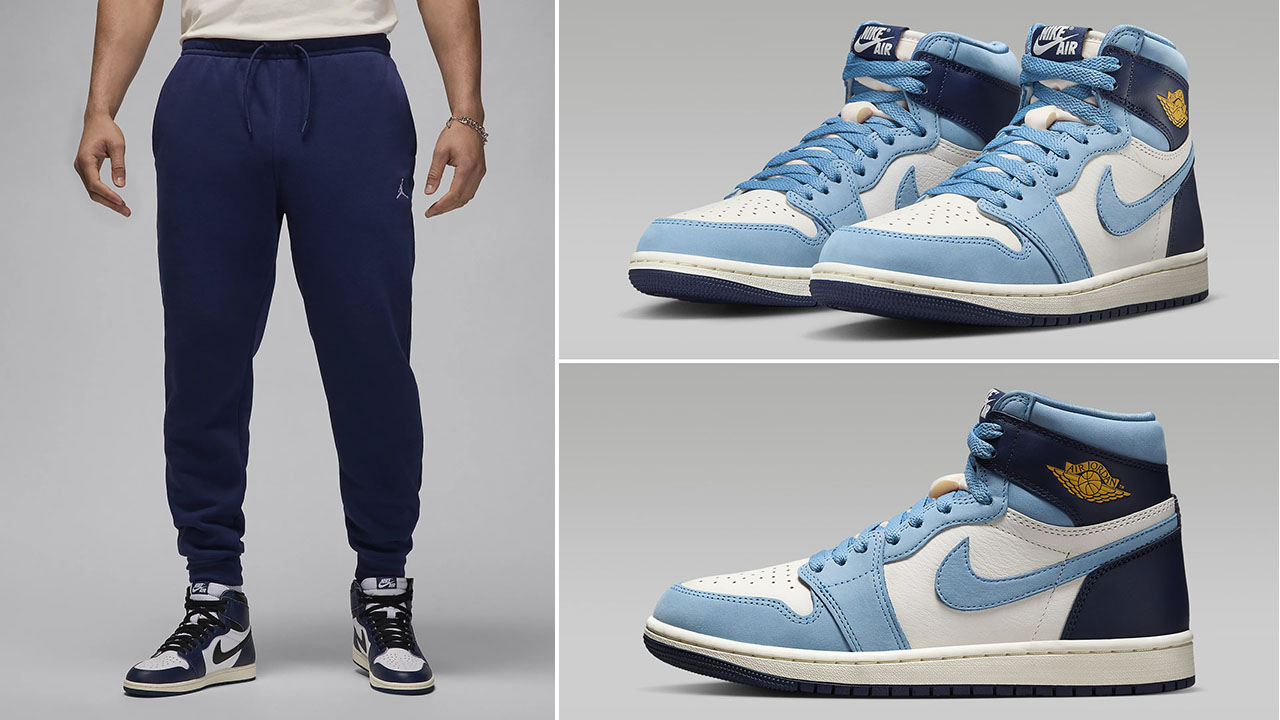 Air Jordan 1 High OG First in Flight Pants Outfit