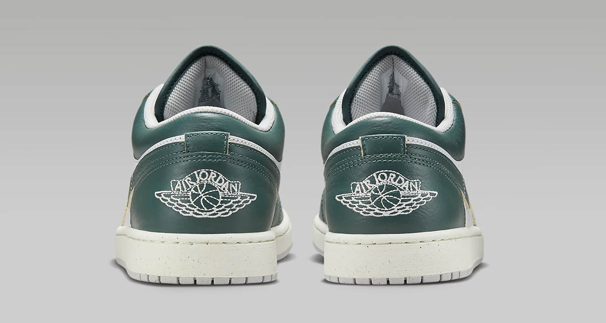 Air Jordan 1 Low SE Oxidized Green White Shoes 5