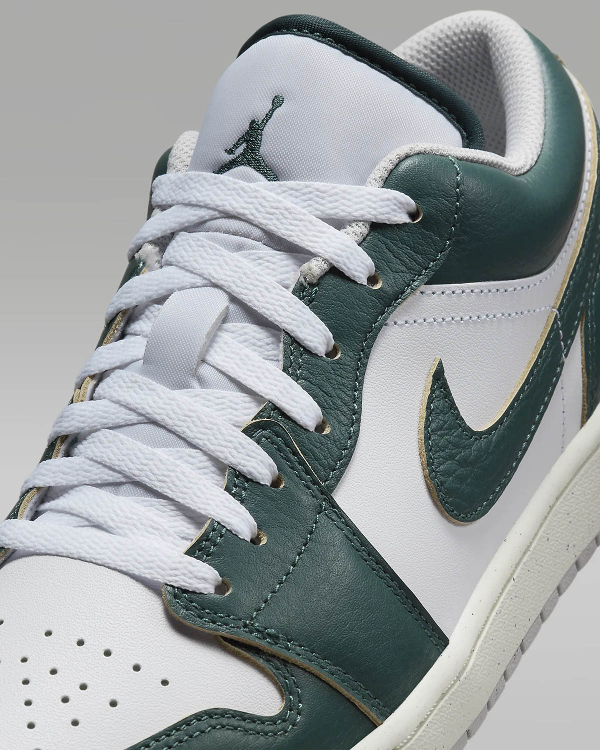 Air Jordan 1 Low SE Oxidized Green White Shoes 7