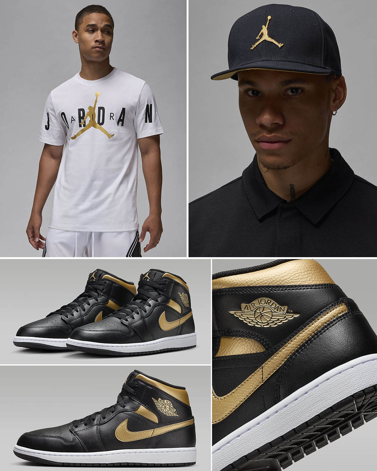 Jordan 1 gold toe outfit online