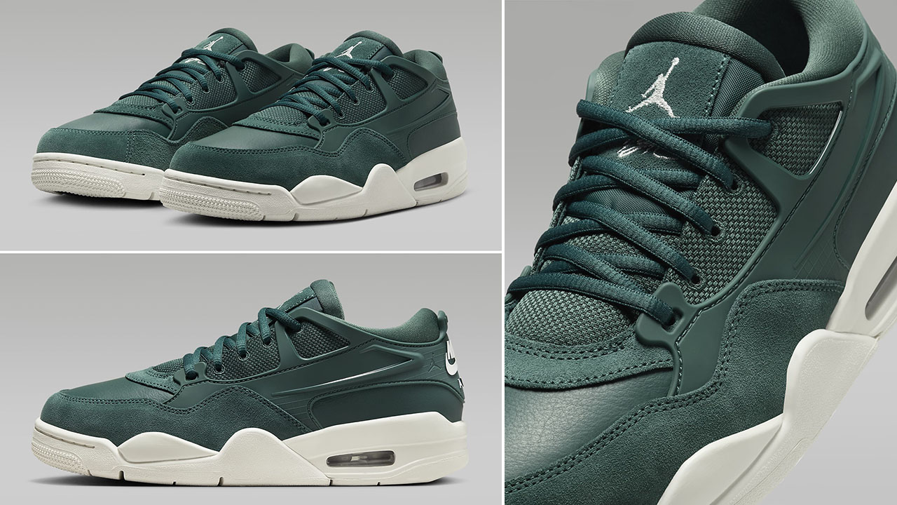 Air Jordan 4 RM Oxidized Green Sneakers