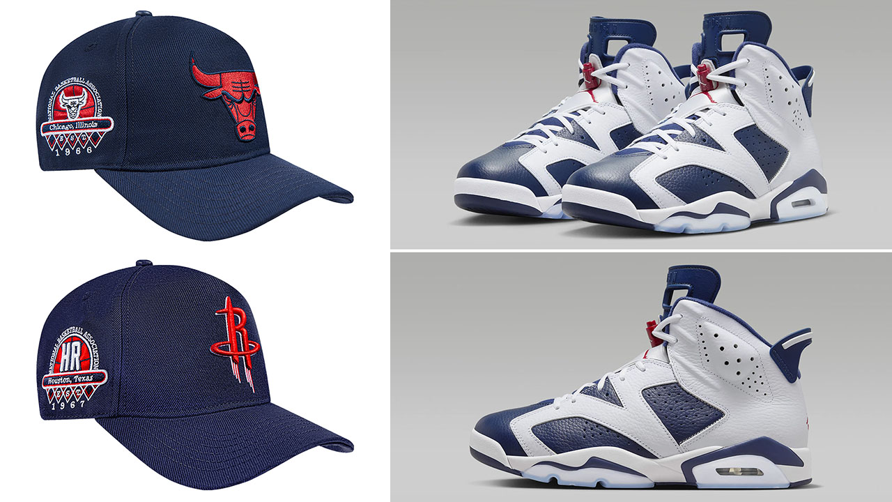 Air Jordan 6 Olympic 2024 Hats