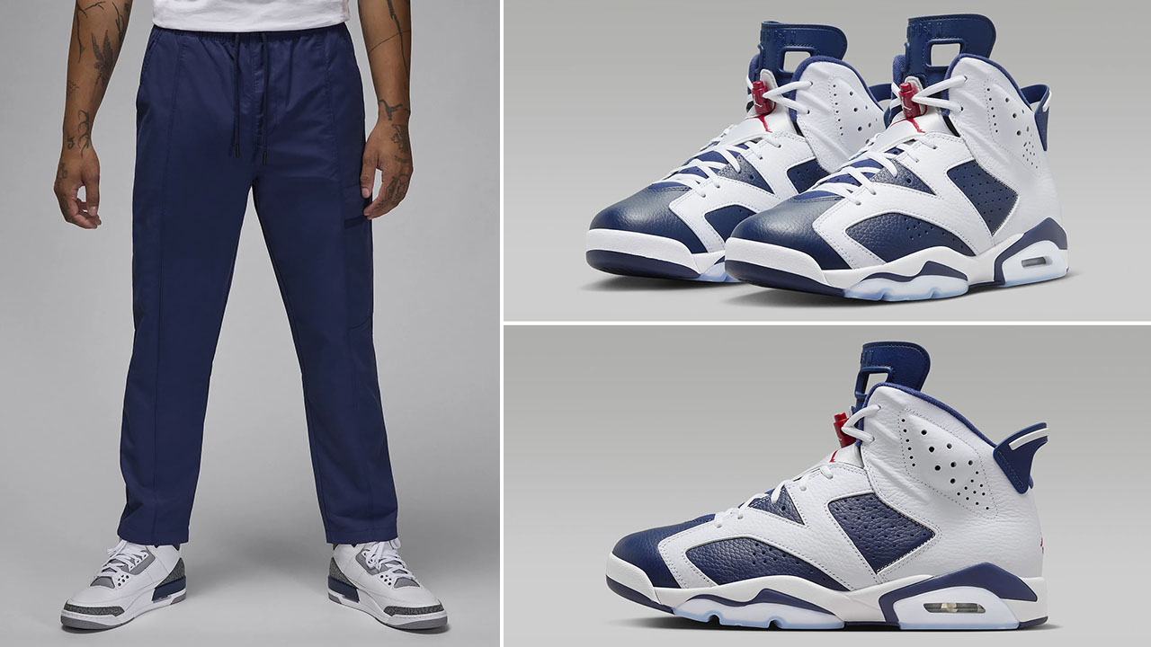 Air Jordan 6 Olympic Matching Pants Outfit