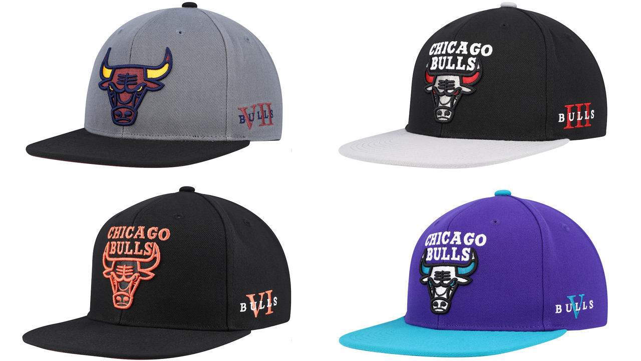 Air-Jordan-Retro-Bulls-Sneaker-Hook-Caps-Mitchell-and-Ness