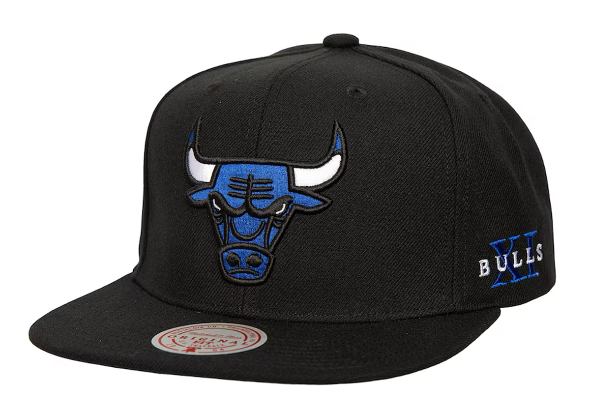 Chicago-Bulls-Mitchell-and-Ness-Sneaker-Hook-Snapback-Hat-Air-Jordan-11-Space-Jam-1