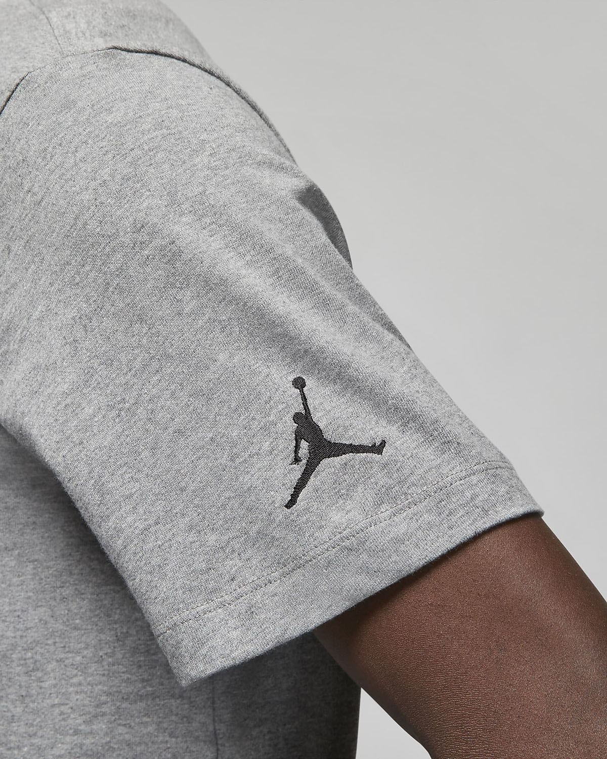 Jordan Air T Shirt Carbon Heather Grey 3