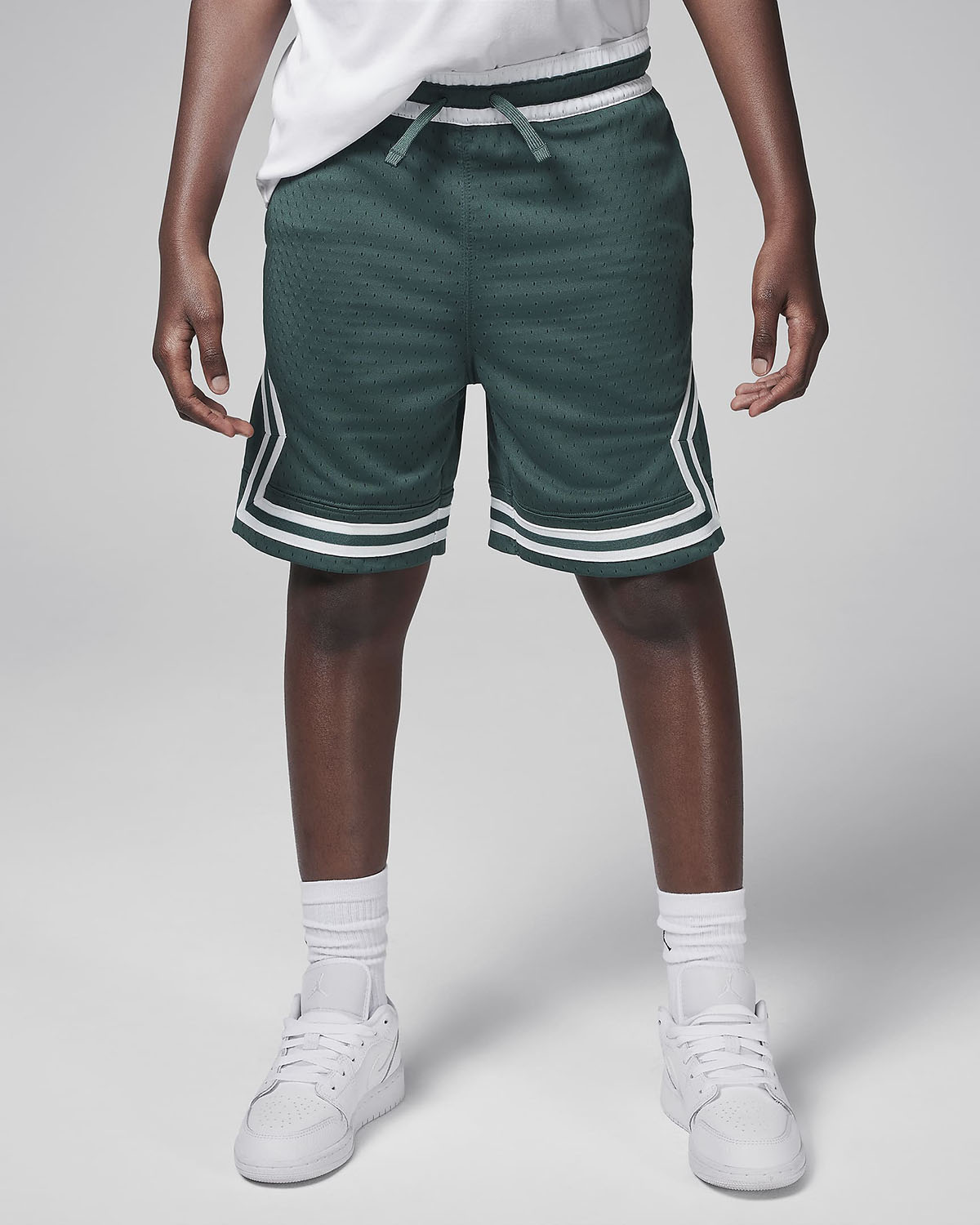 Jordan Big Kids Diamond Shorts Oxidized Green Grade School