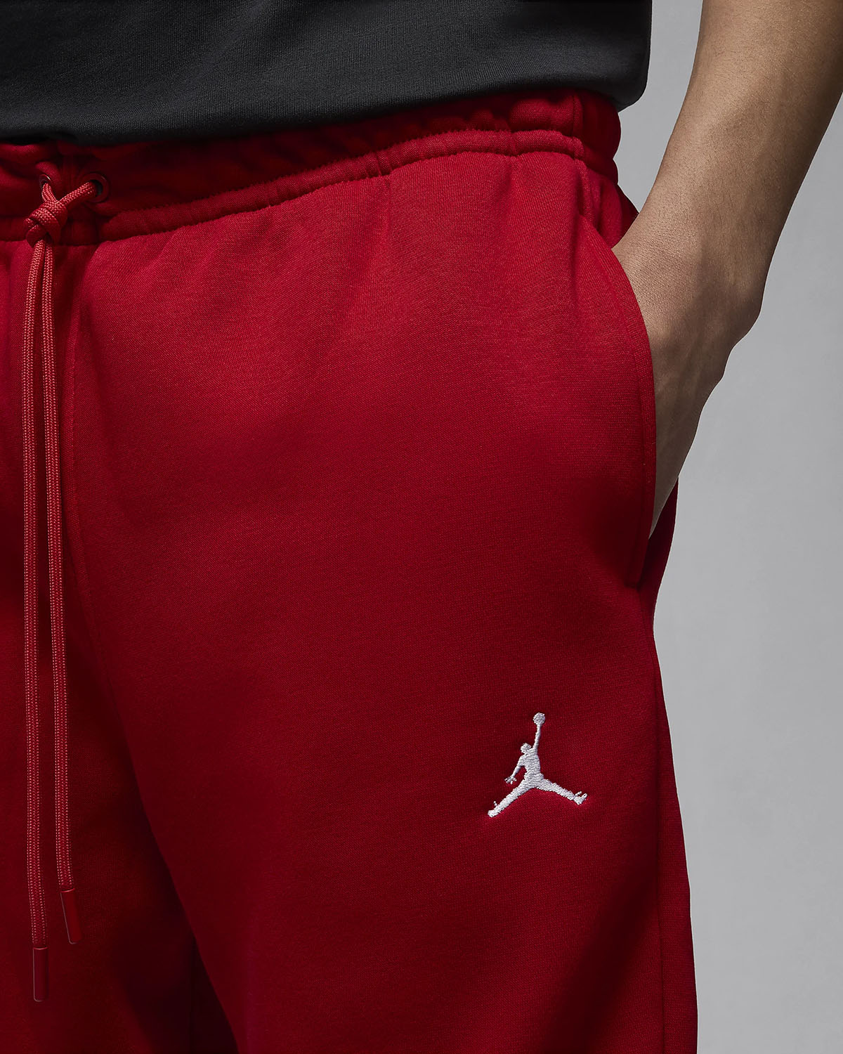 Jordan Brooklyn Fleece Pants Gym Red 2
