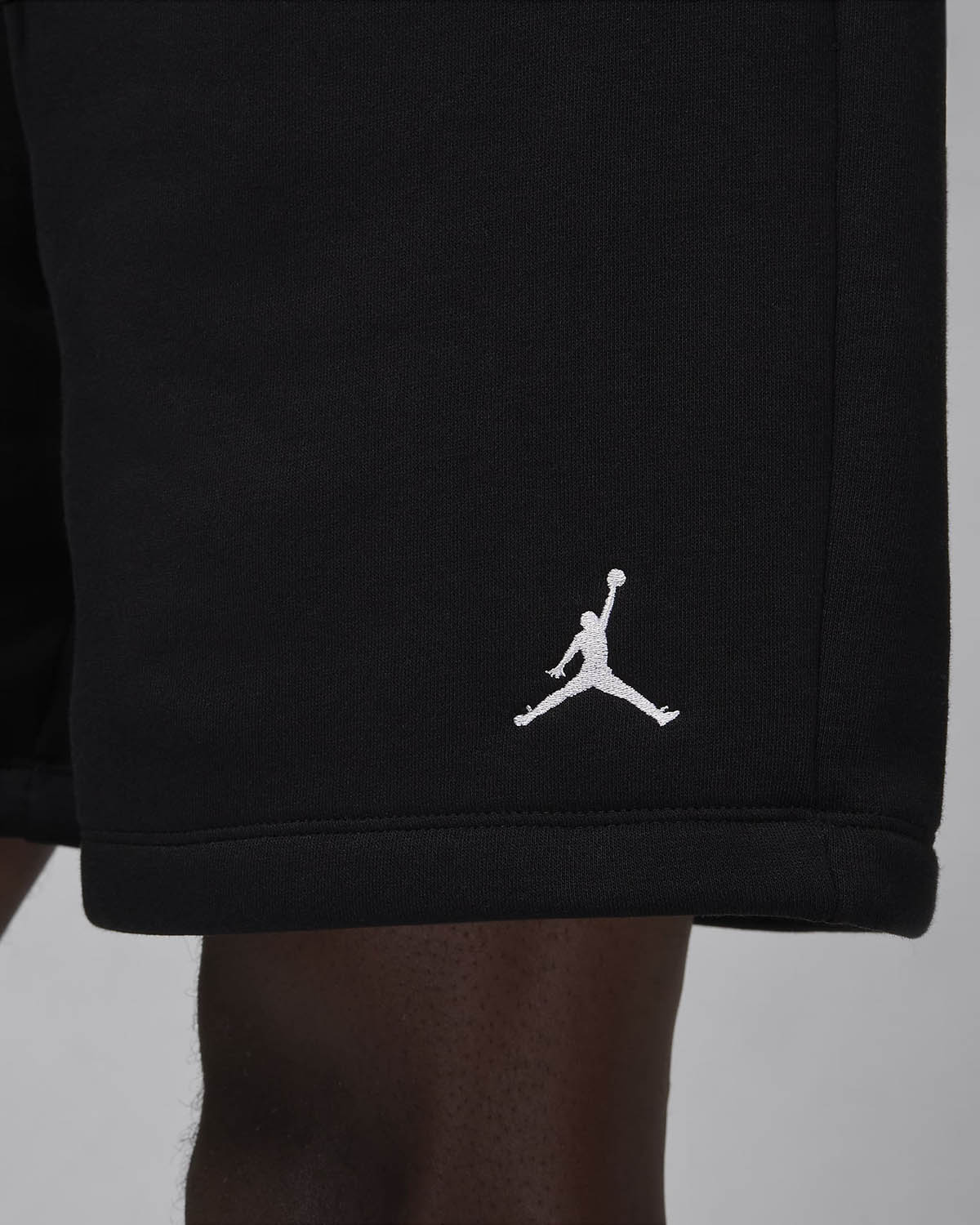 Jordan Brooklyn Fleece Shorts Mens Black 2