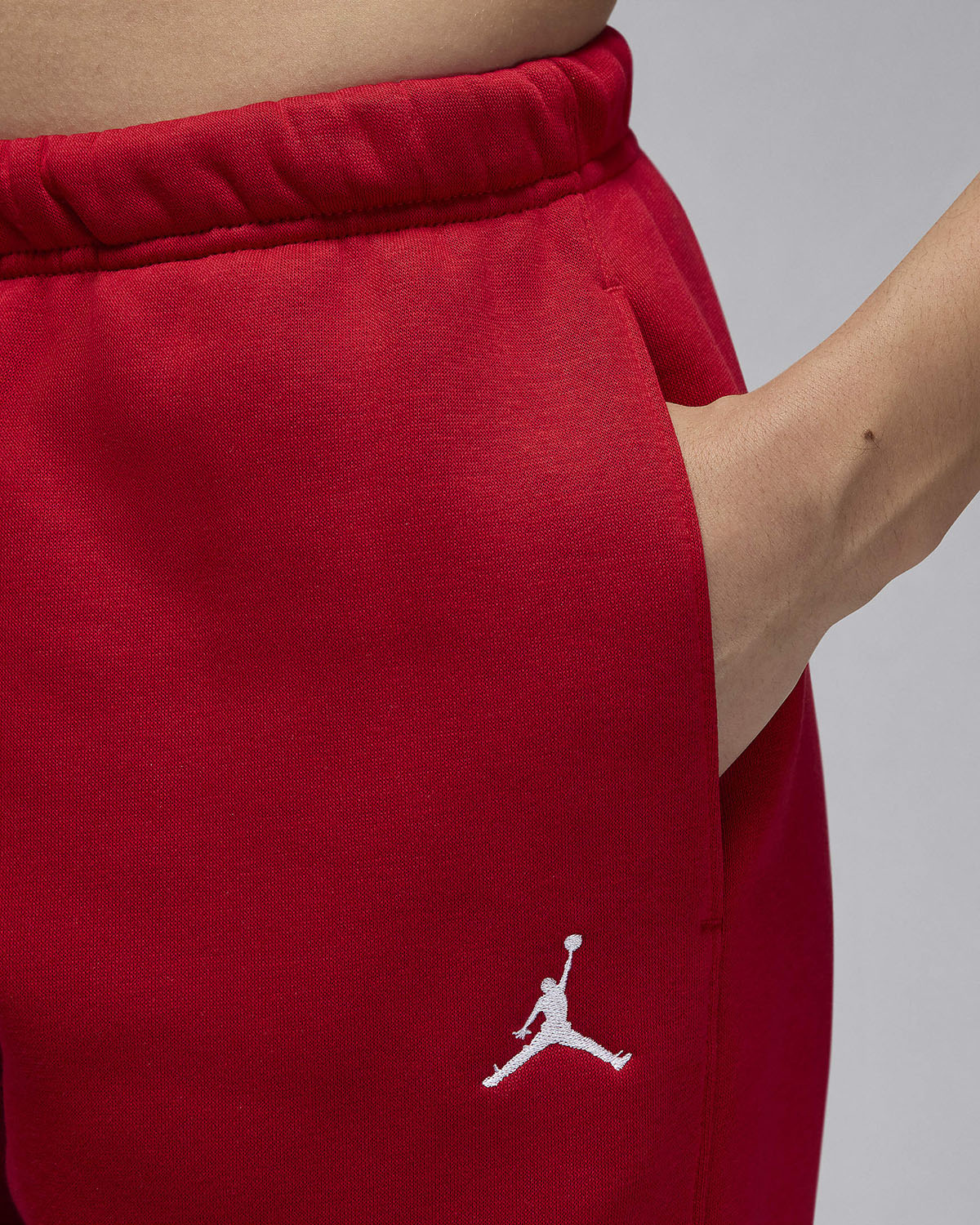 Jordan Brooklyn Fleece Womens Pants Gym Red 2