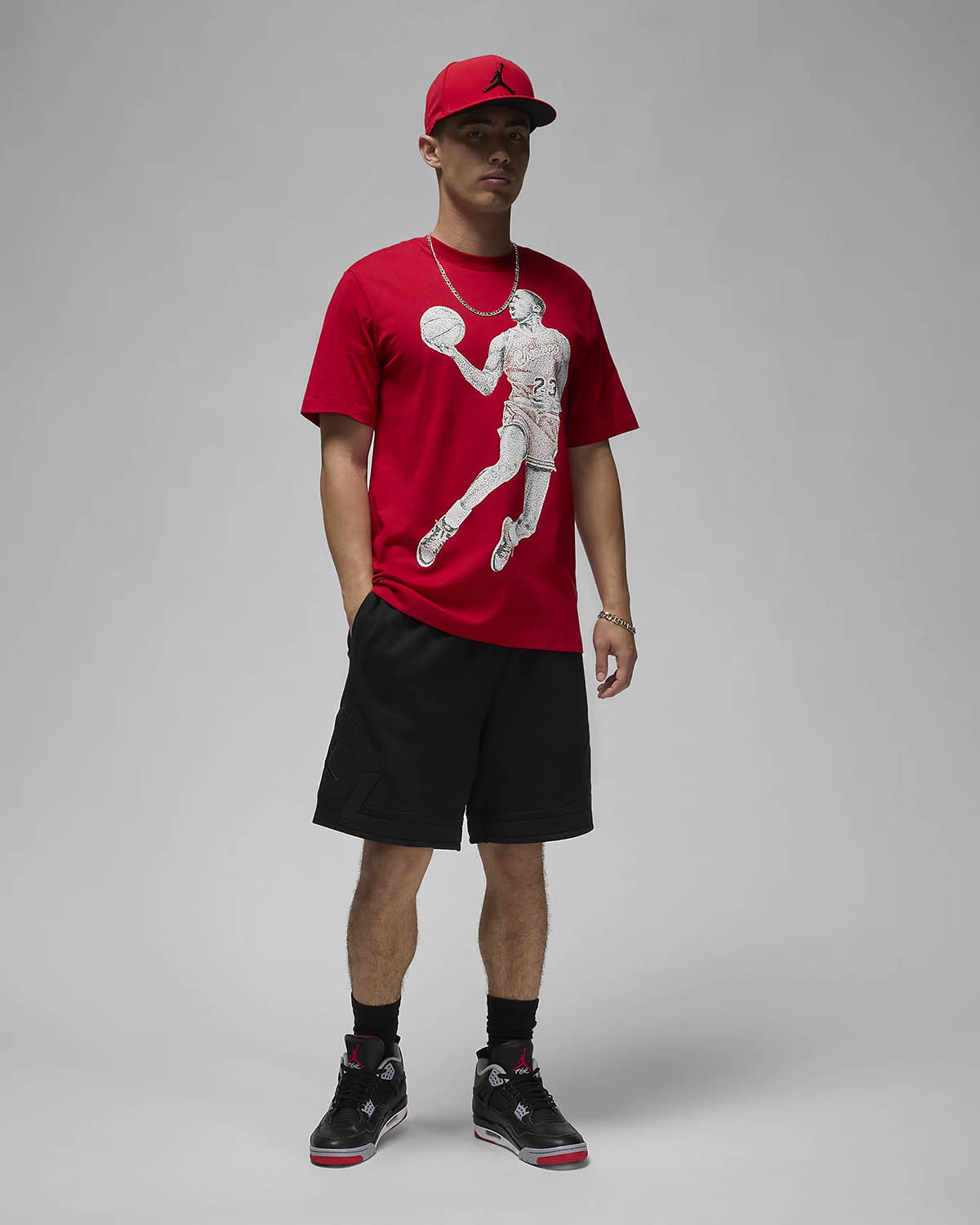 Jordan Dots T Shirt Gym Red 0