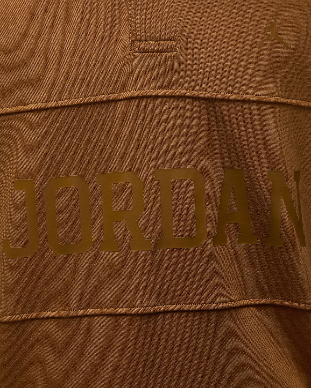 Jordan Essentials Mens Long Sleeve Rugby Top Desert Bronze 2