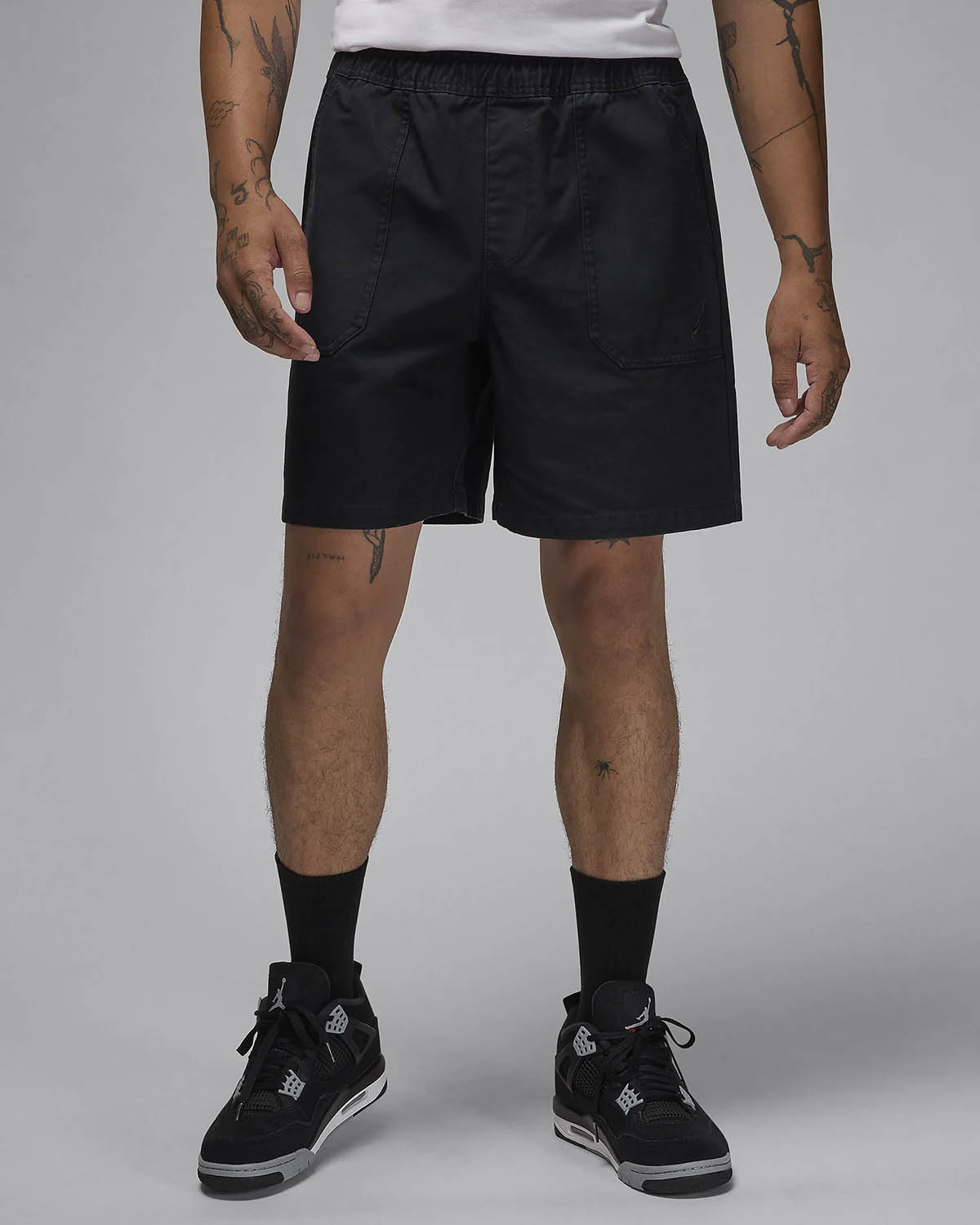 Jordan Essentials Woven Shorts Mens Black 1