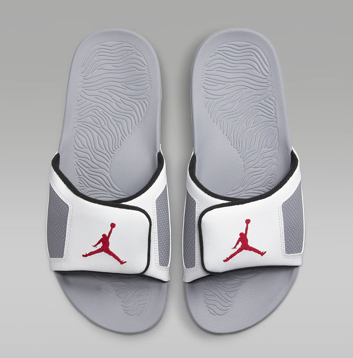 Jordan Hydro 3 Slides White Cement 4