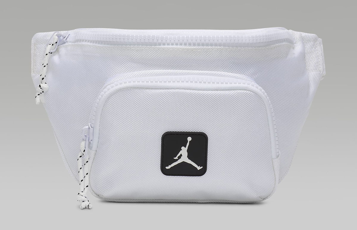 Jordan Rise Crossbody Bag White Black 2