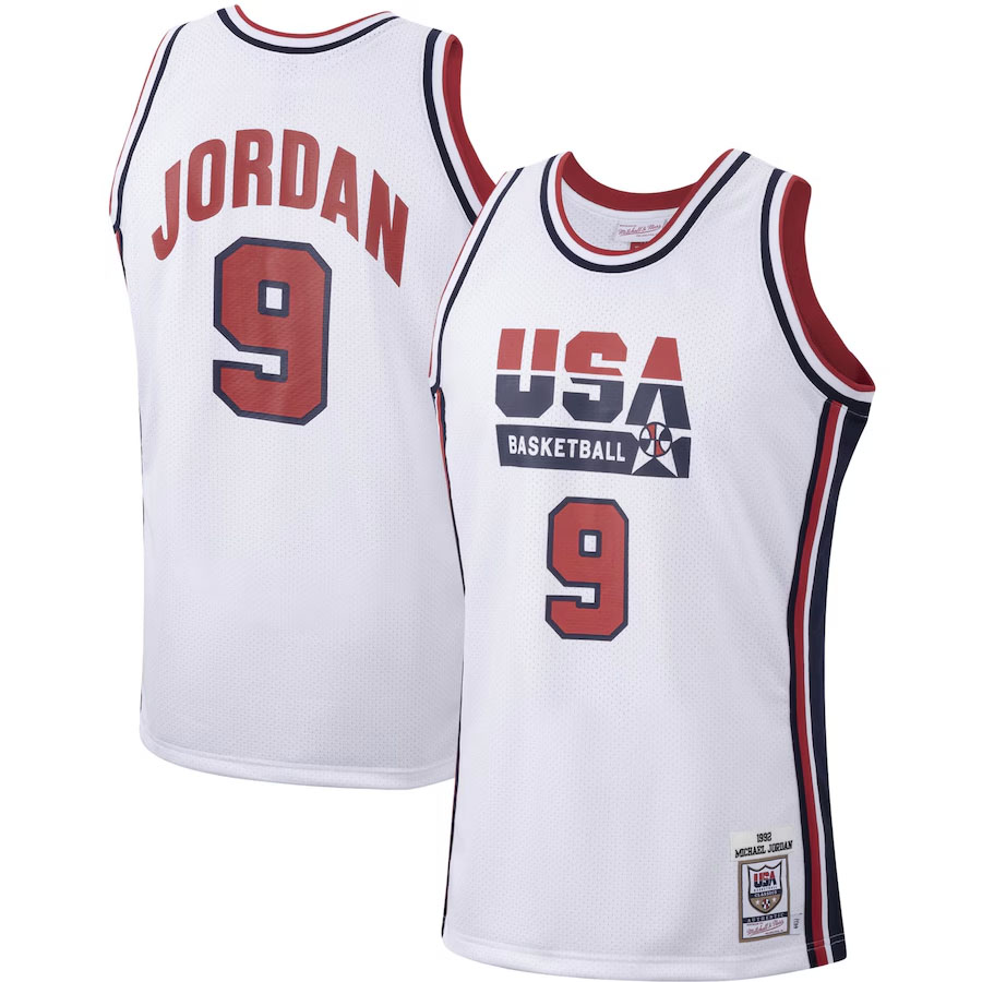 Michael Jordan USA Dream Team 1992 Basketball Jersey