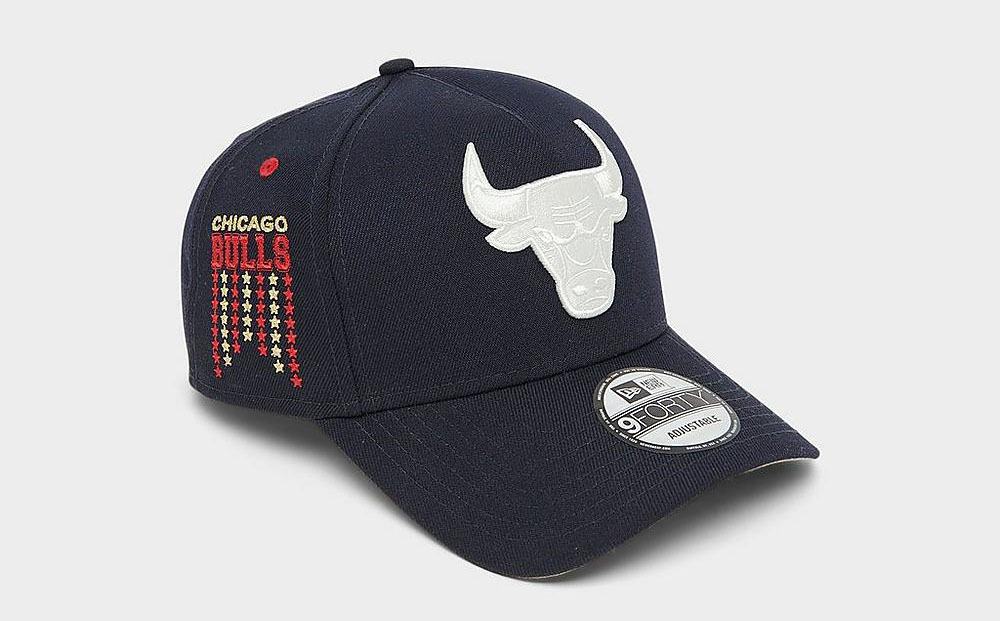 New Era Chicago Bulls Olympic 9Forty Snapback Hat Navy 1