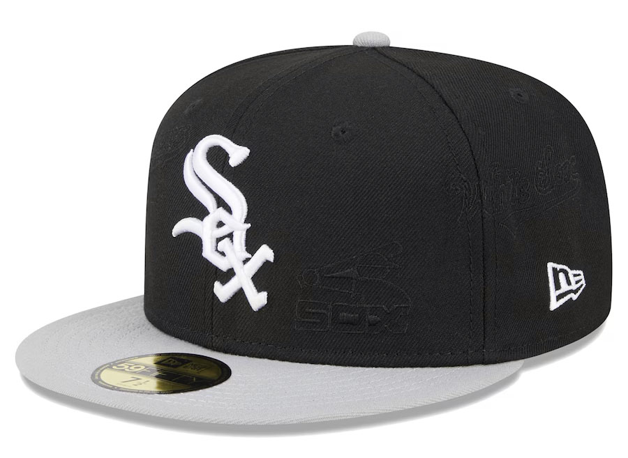 New Era Chicago White Sox Multi Logo Fitted Hat 1
