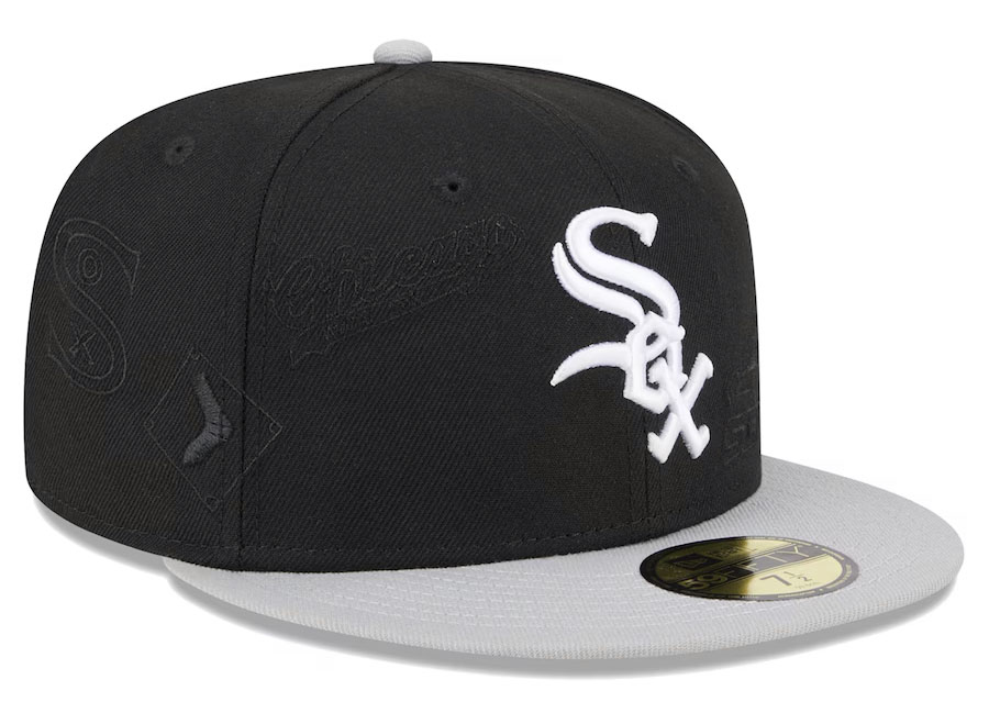 New Era Chicago White Sox Multi Logo Fitted Hat 2