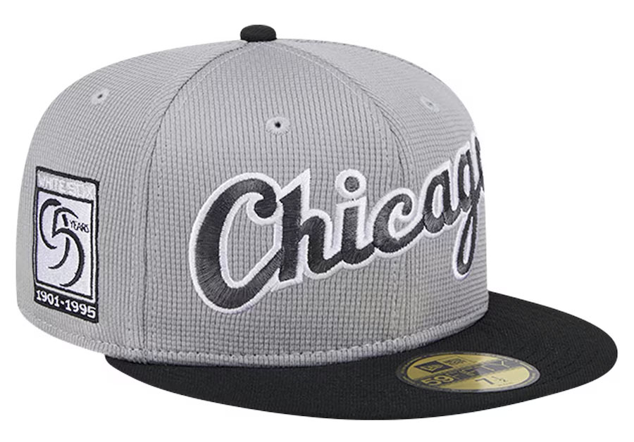 New Era Chicago White Sox Pivot Mesh Fitted Hat 2