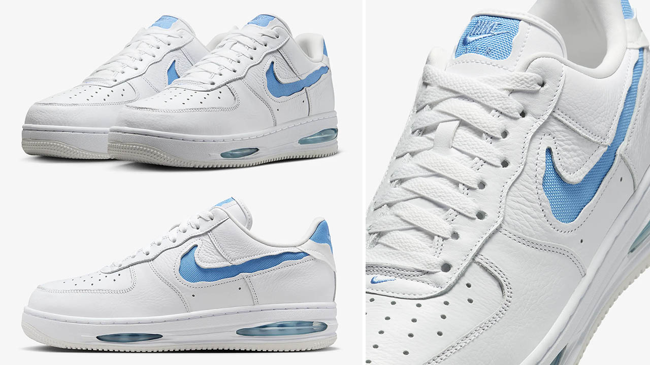 Nike Air Force 1 Low EVO White University Blue Sneakers