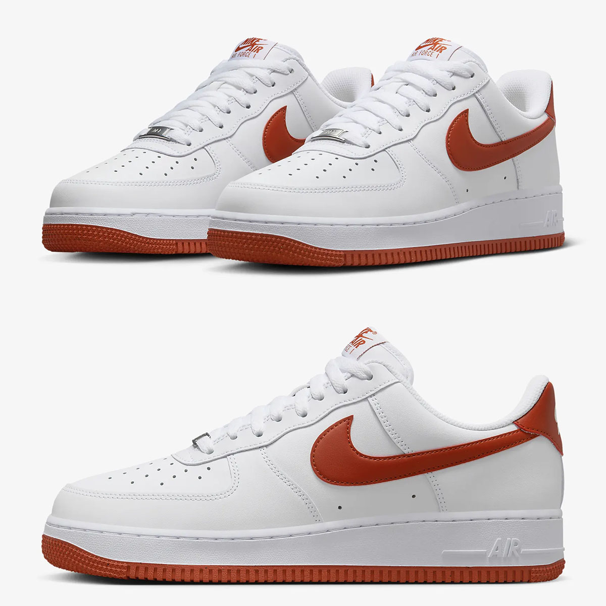 Nike Air Force 1 Low White Dragon Red Shoes