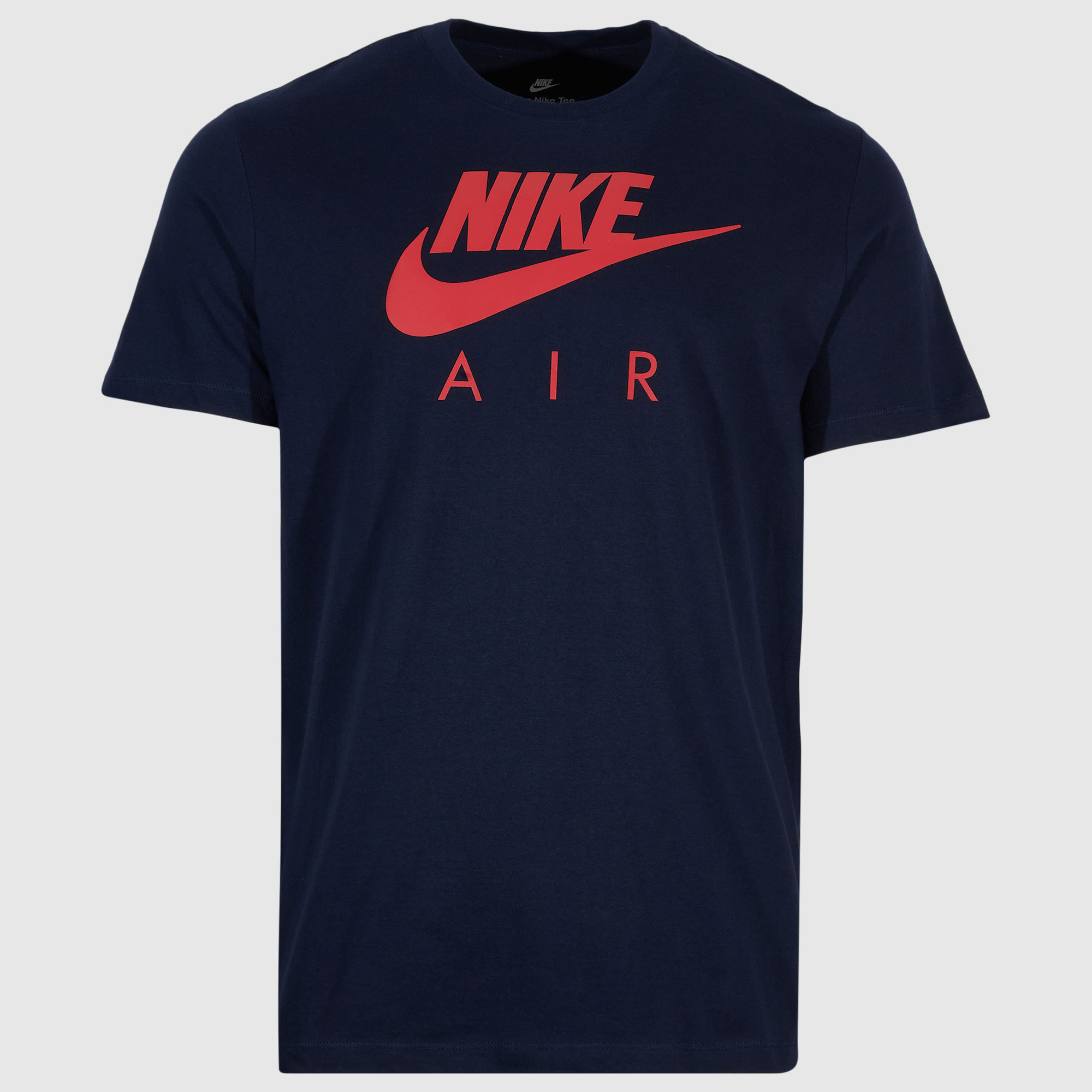 Nike Air Futura T Shirt Navy Blue Red