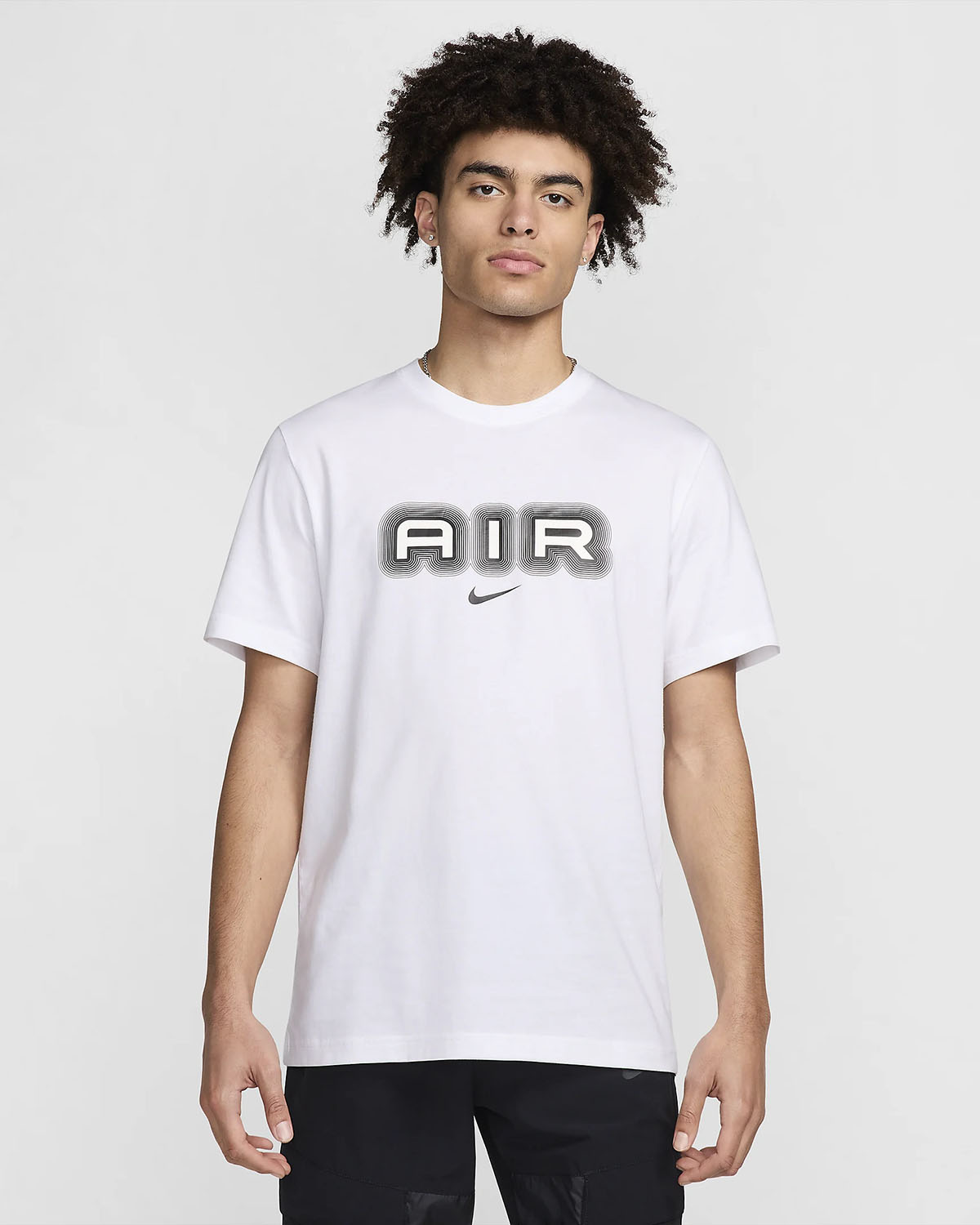 Nike Air Graphic T Shirt White Black