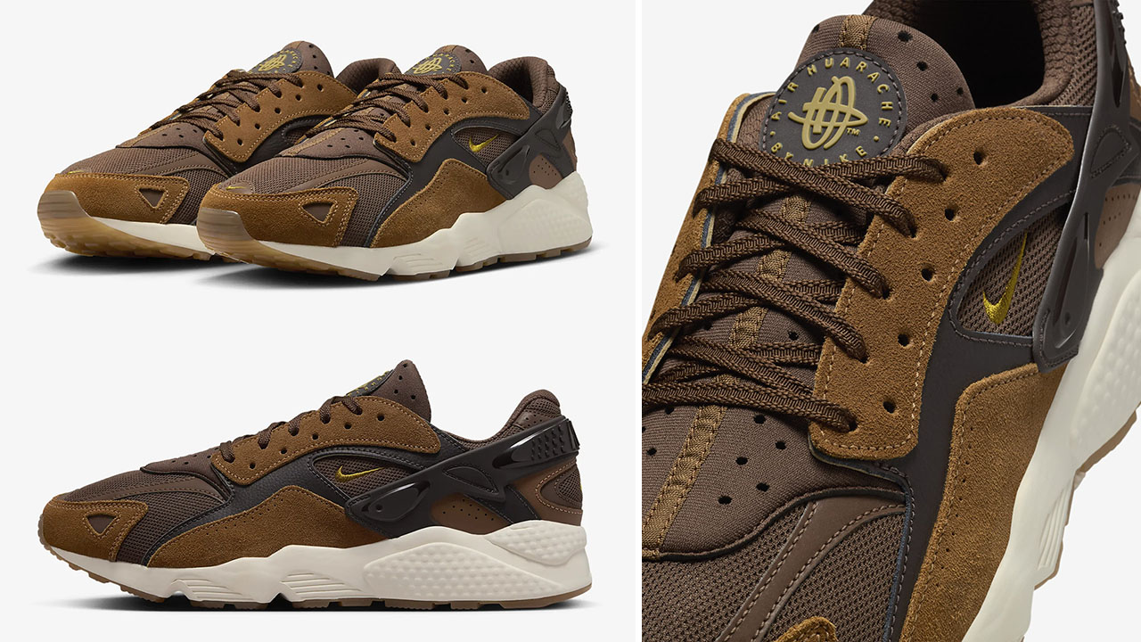 Nike Air Huarache Runner Cacao Wow Light British Tan Sneakers