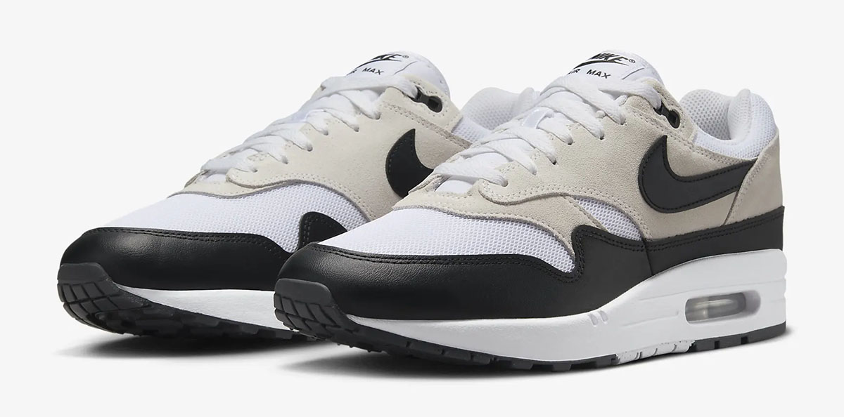 Nike Air Max 1 Essential White Black Shoes 1